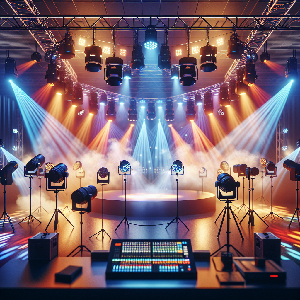 Corporate gala with uplighting